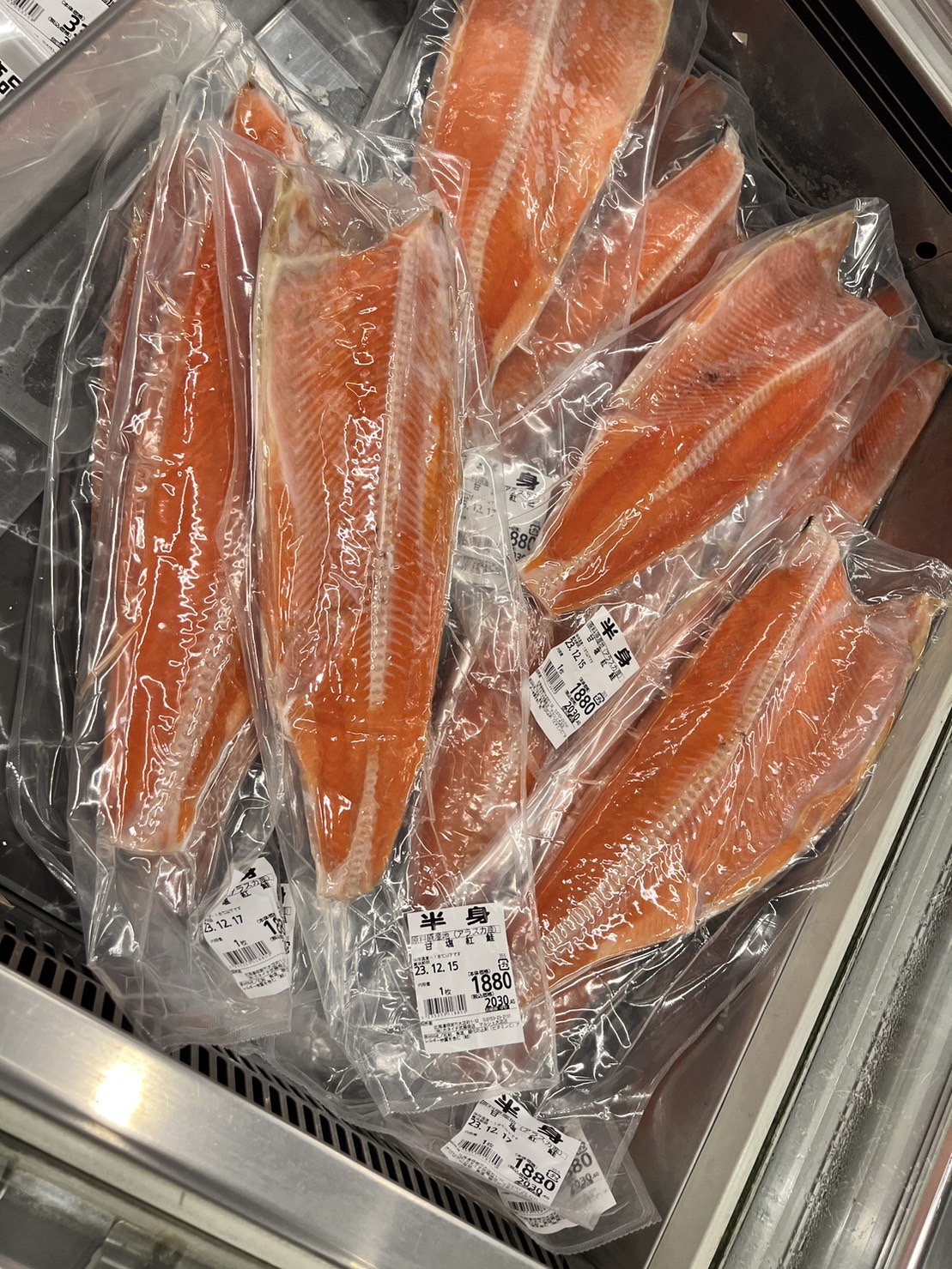 マルシェ・デ・キッチンでの鮮魚コーナー